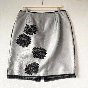 Donna Morgan Vintage beaded and embroidered skirt size 16